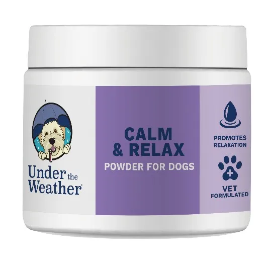 4.23oz Under the Weather Dog Calming Powder - Health/First Aid